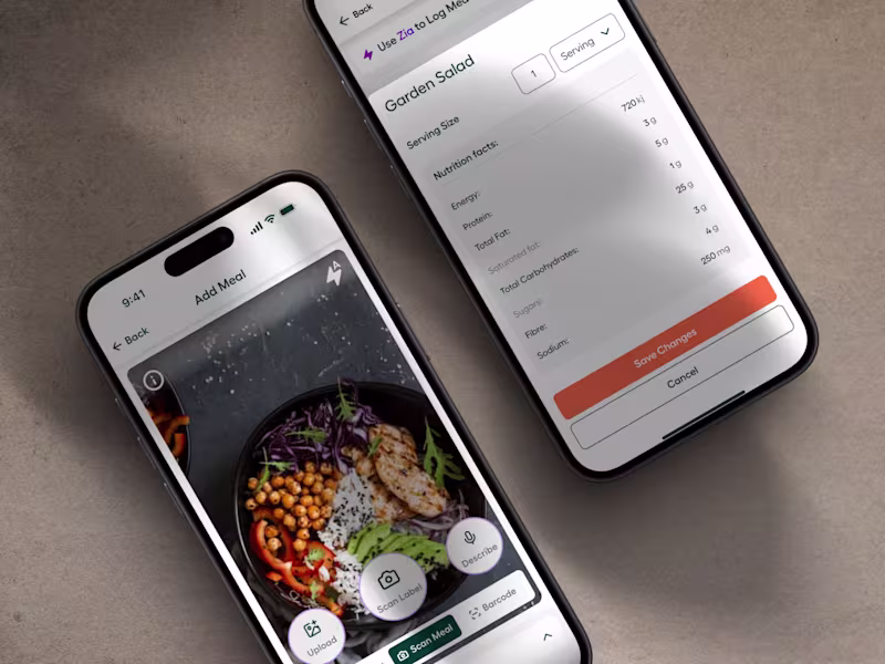 Cover image for Redesigning Food Logging for Vively