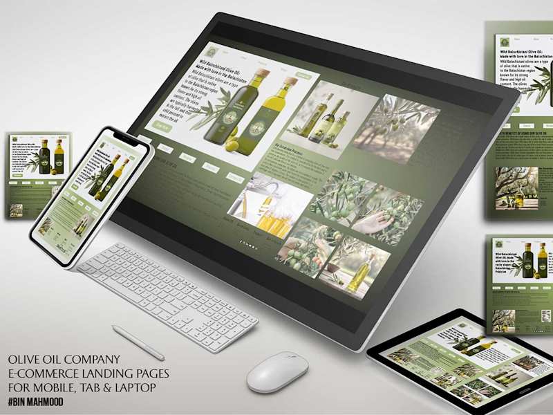 Cover image for E-commerce landing page 