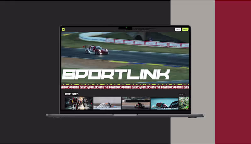 Cover image for Web Design - SL Sports Streaming