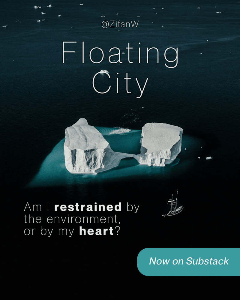 Cover image for Social Media Design for Book Floating City