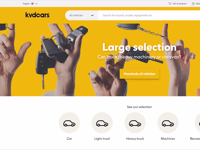 Cover image for Full Stack Developer - KVD Cars