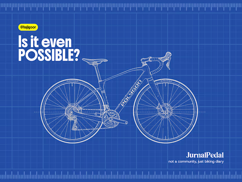 Cover image for JurnalPedal • Polygon Tambora A5 Poster Design