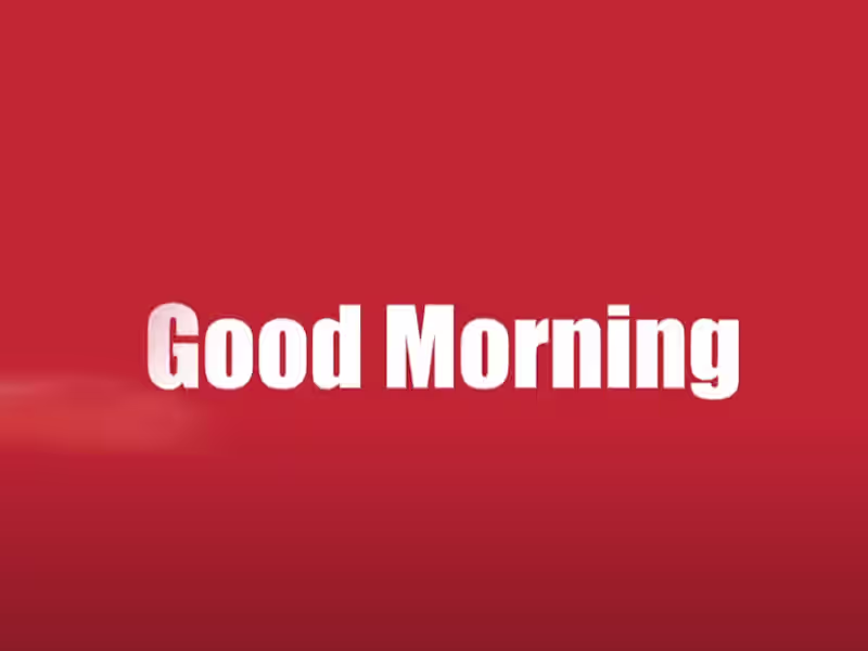 Cover image for Lyric Video – Good Morning by Kanye West (Fan Edit)