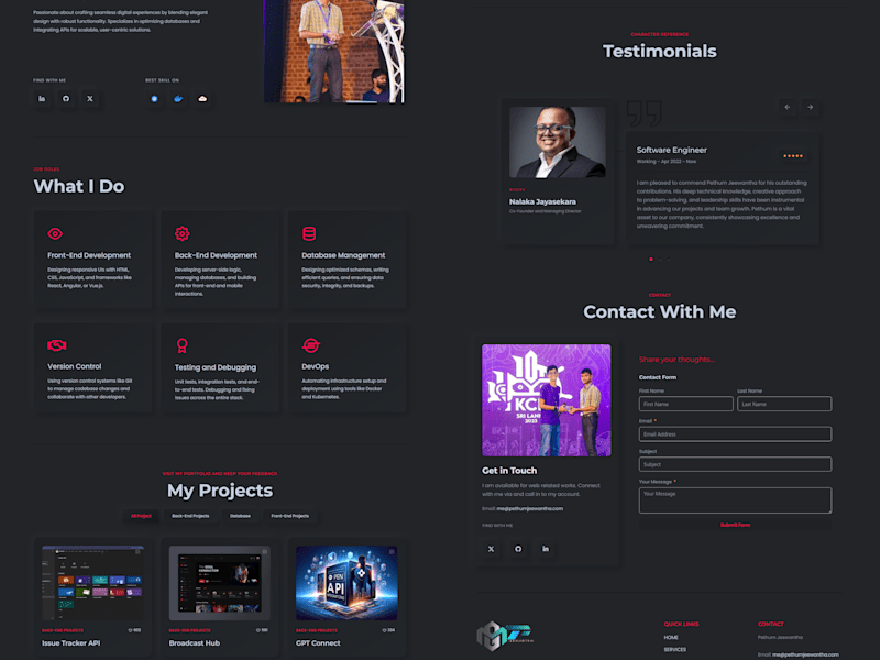 Cover image for Personal Portfolio Website