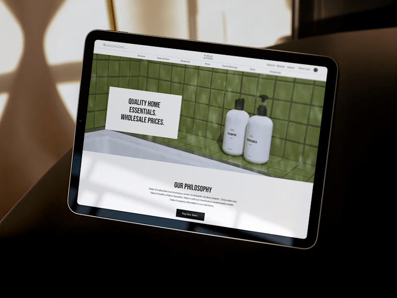 Cover image for Public Goods - Shopify