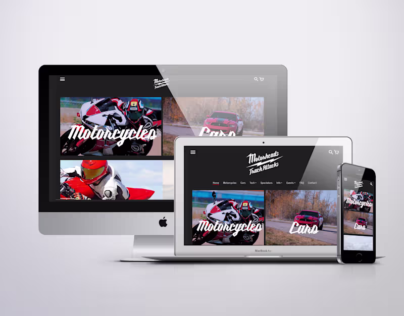 Cover image for Jenna Beard - Motorheads Website Design
