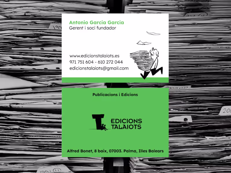 Cover image for Branding - Edicions Talaiots Publishing House
