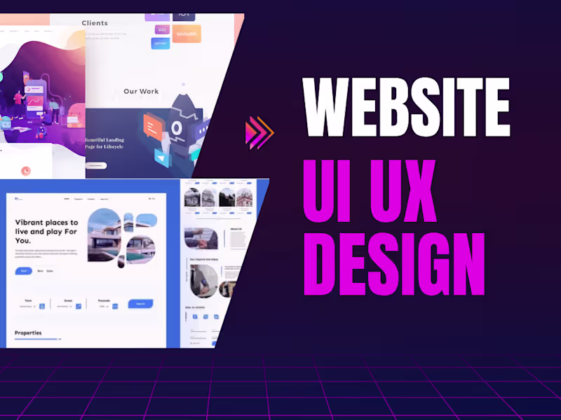 Cover image for Web Development and UI/UX Design