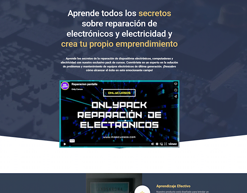 Cover image for Landingpage Onlycursos | Behance :: Behance