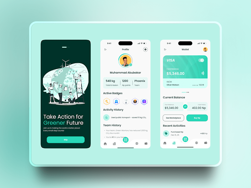 Cover image for EcoTrack Mobile App Development