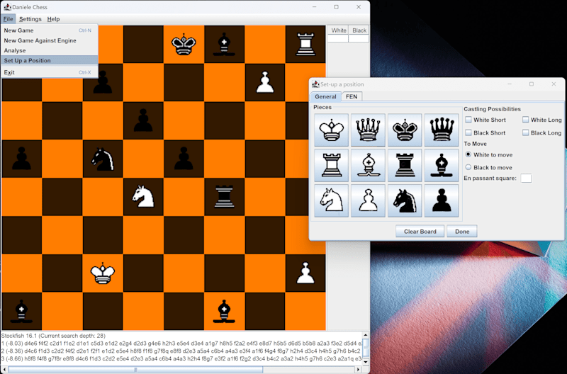 Cover image for Java Chess App (Undergrad Project)