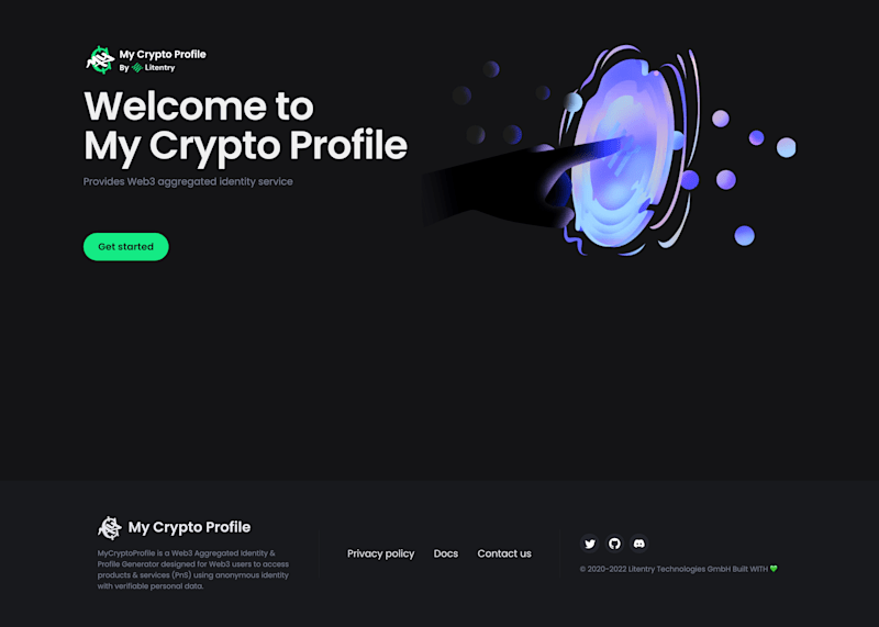 Cover image for MyCryptoProfile