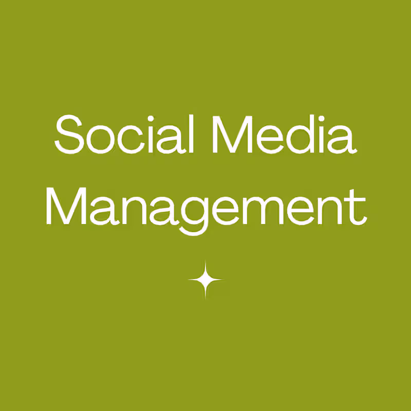 Cover image for Social Media Management