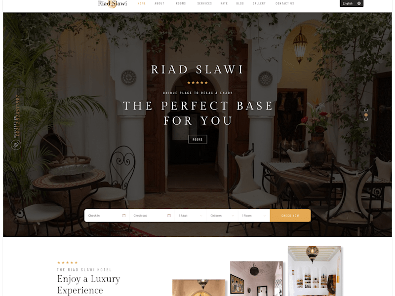 Cover image for Riad Slawi Website