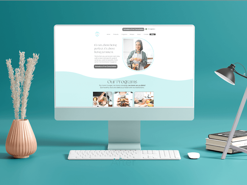 Cover image for GI NUTRIVIDA- Website Design and Logo Redesign