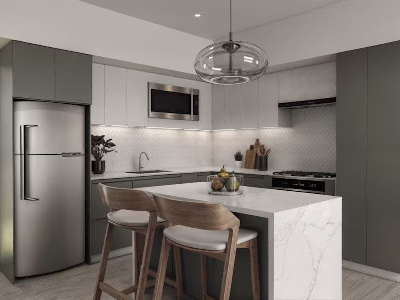 Cover image for Serene Olive Kitchen