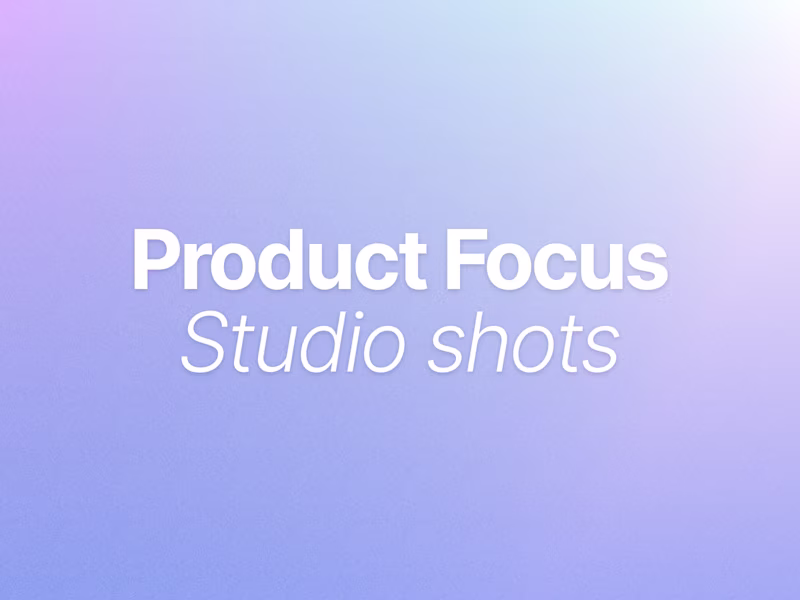 Cover image for 3D Product Visualization - Clean Studio Renders