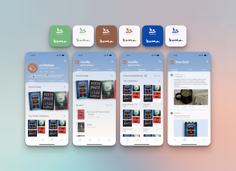 Cover image for Kuma Book App