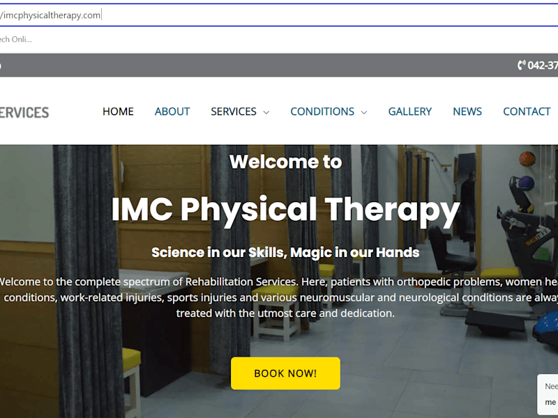 Cover image for Best Physiotherapist Center in DHA Lahore - IMC Physical Therapy