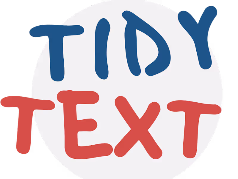Cover image for TidyText.cc