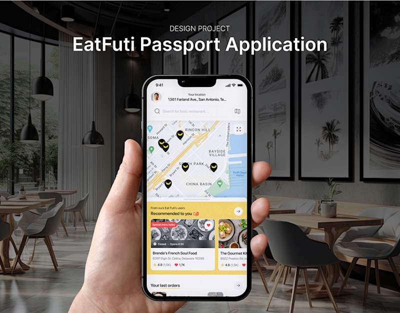 Cover image for EatFuti Passport Application Design