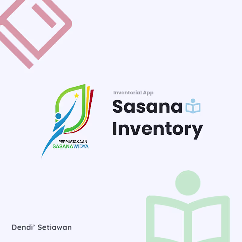 Cover image for Sasana Inventory - Fullstack Laravel Development