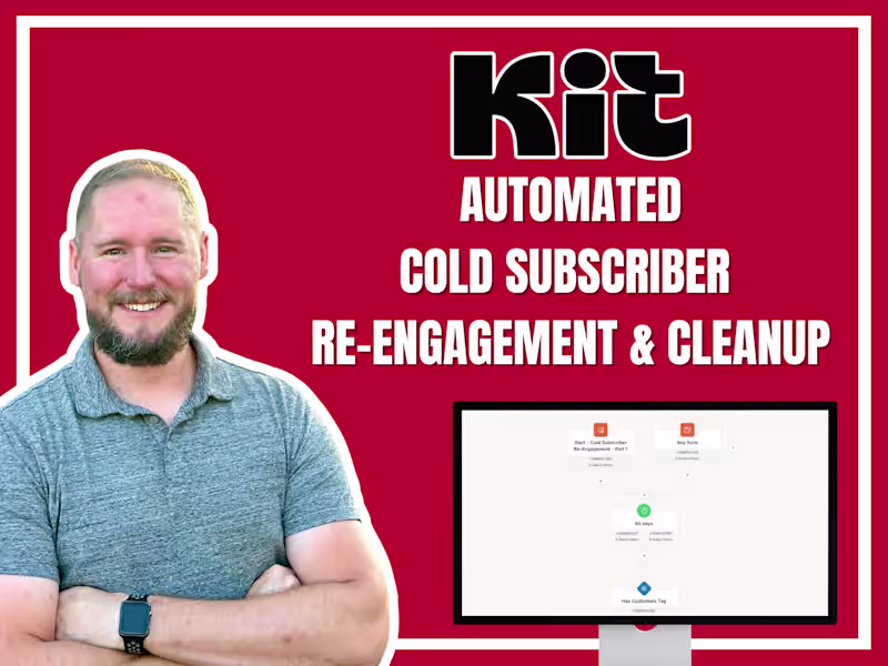 Cover image for Automated Cold Subscriber Re-Engagement & Cleanup