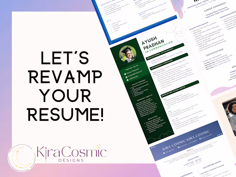 Cover image for Resume Revamp 📰