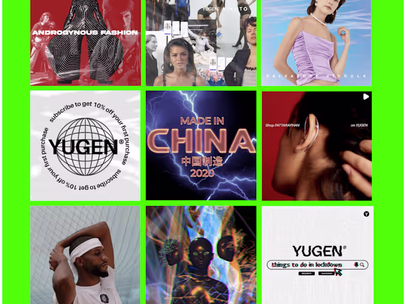 Cover image for Social Media- YUGEN