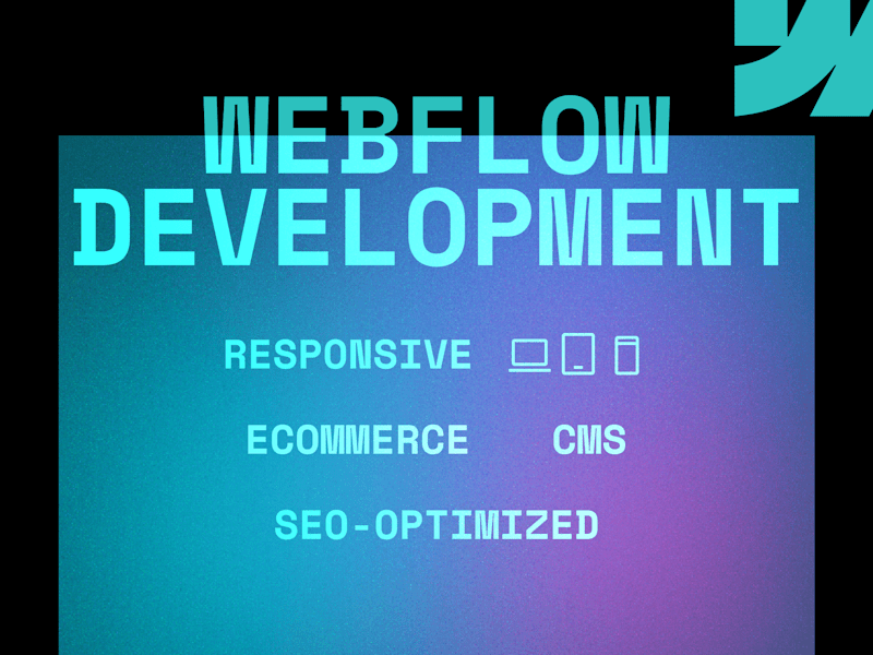 Cover image for Webflow No-Code Development