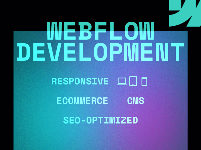 Cover image for Webflow No-Code Development