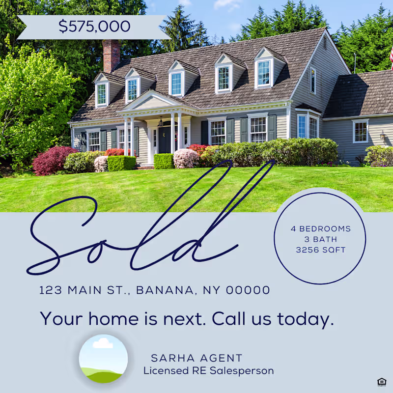 Cover image for Property Marketing Design – Just Sold