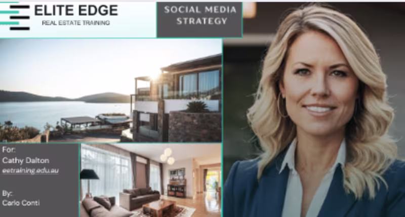 Cover image for Social Media Strategy for Elite Edge