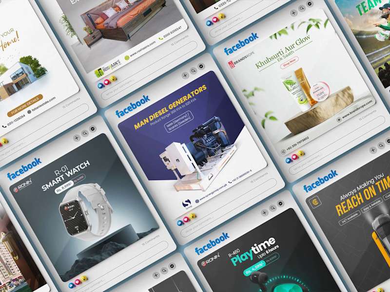 Cover image for Social Media Posts & Banners Design