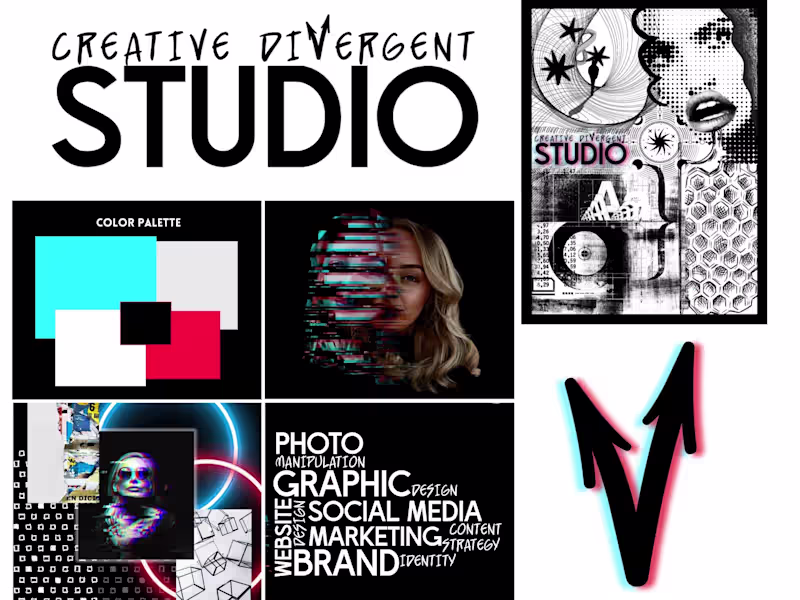 Cover image for Creative Divergent Studio Website Design