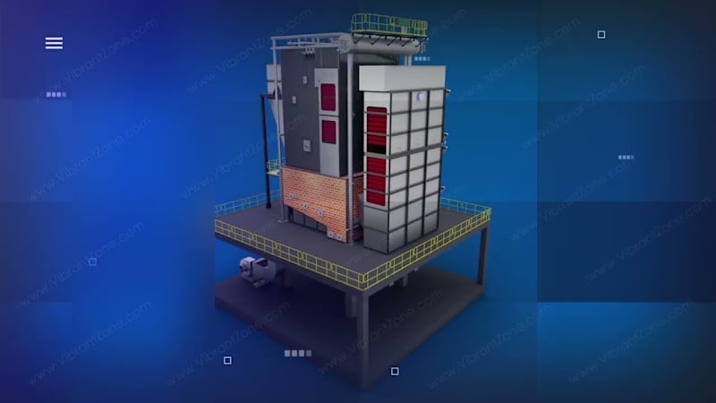 Cover image for Boiler Machine 3D Visualization by Vibrant Zone Animation Studio
