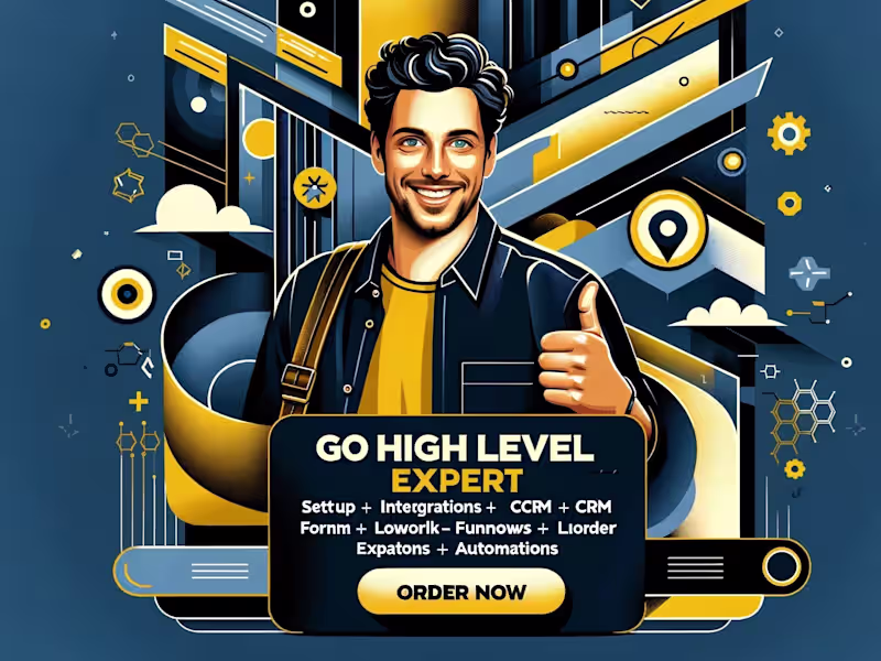 Cover image for I will fixed any kind of issues in your Go High Level platform