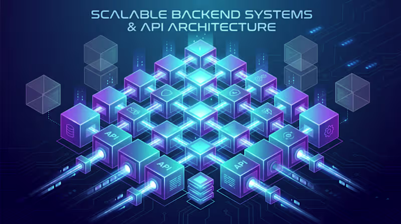 Cover image for Scalable Backend Systems & API Architecture