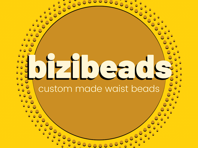 Cover image for bizibeads custom made waist beads