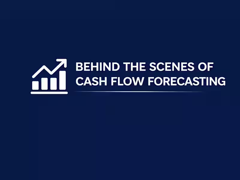 Cover image for Behind the scenes of cash flow forecasting Today I’m working...