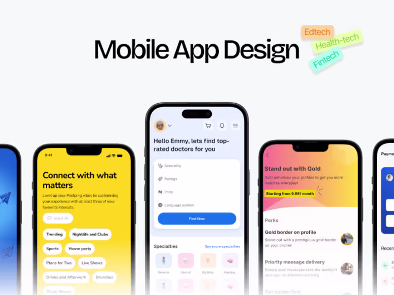 Cover image for Mobile App Design