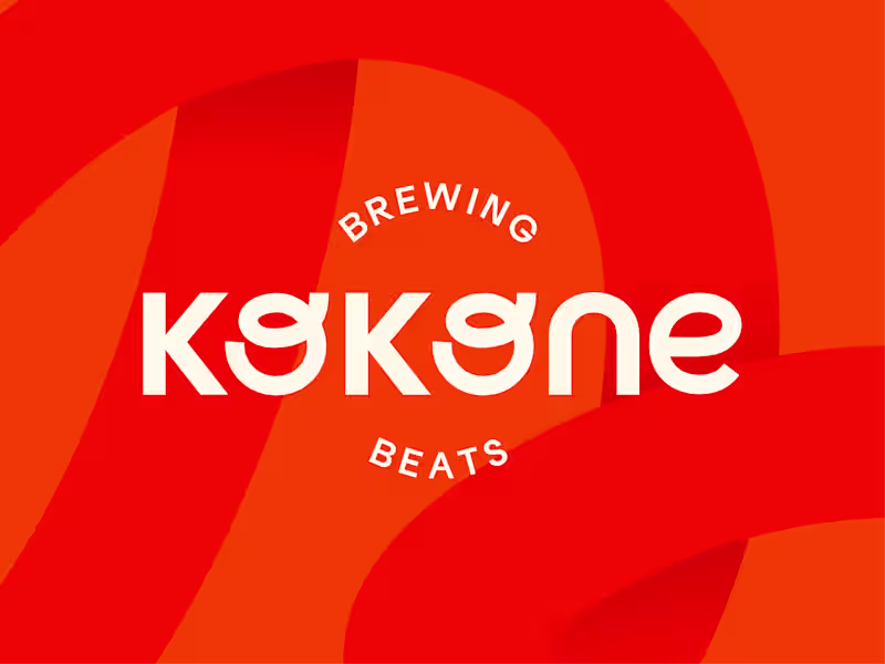 Cover image for Brand Identiy for a vibrant cafe Kokone