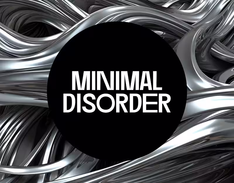 Cover image for Minimal Disorder