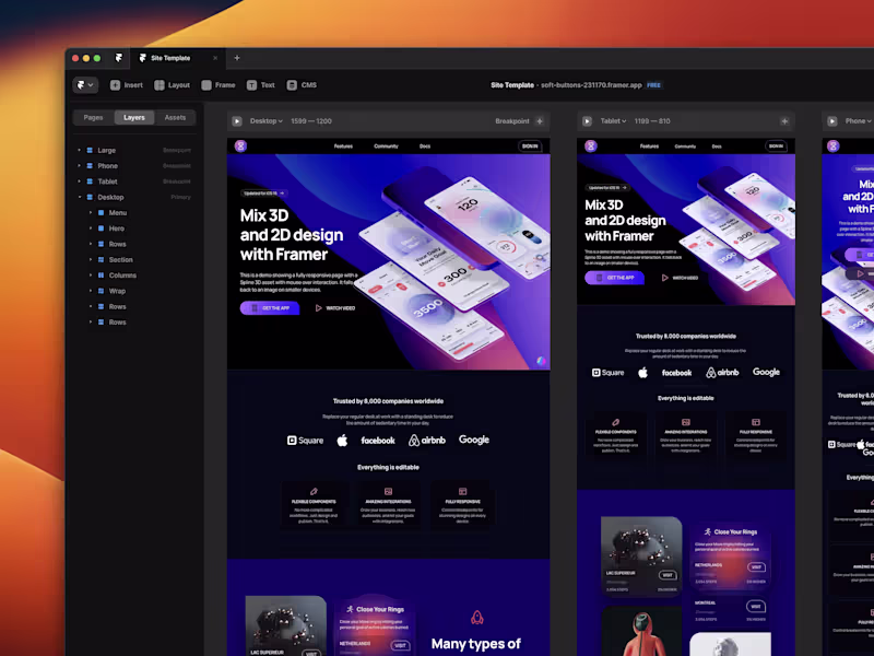 Cover image for Framer Website Development