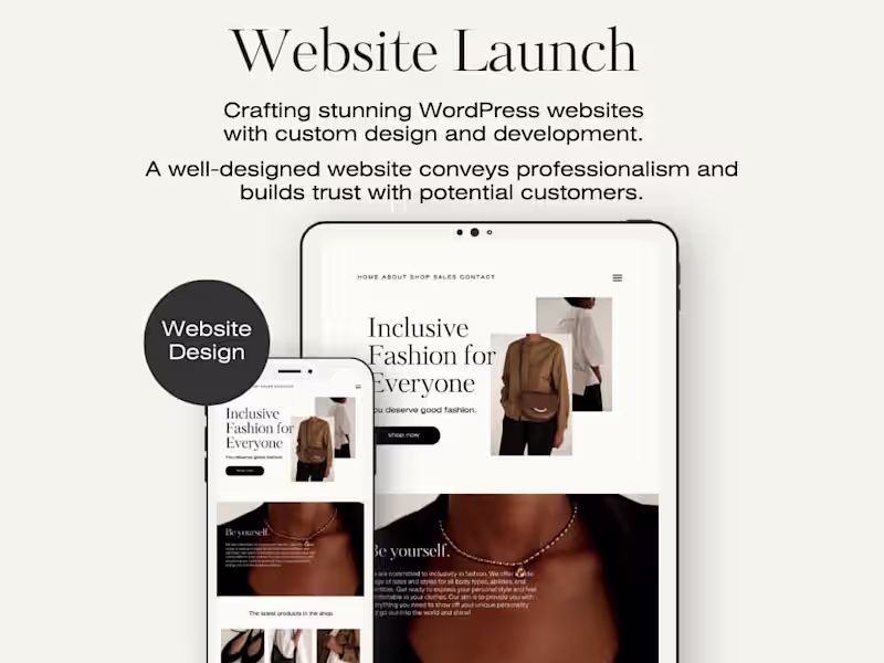 Cover image for WordPress Website Design