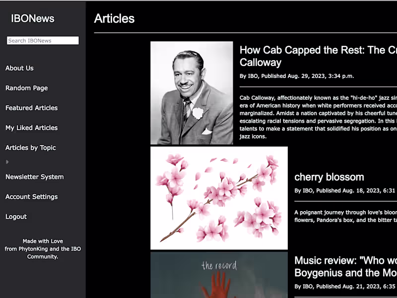 Cover image for IBONews