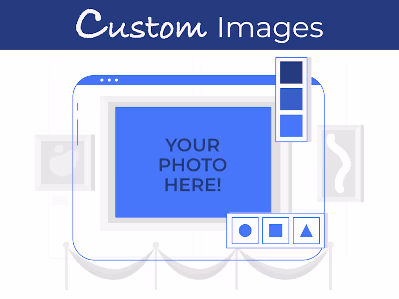 Cover image for Custom visuals designed to reflect unique identities & messages!