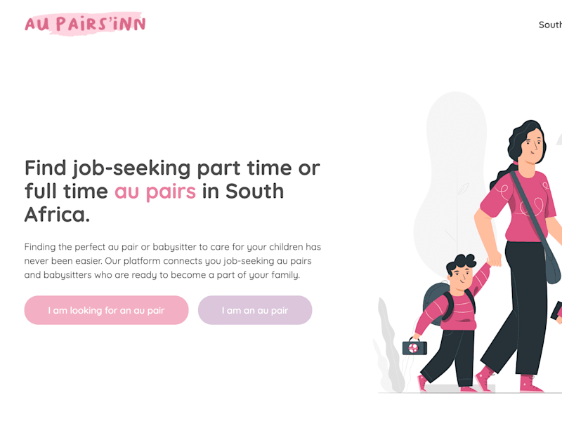 Cover image for A MVP au pair marketplace in South Africa