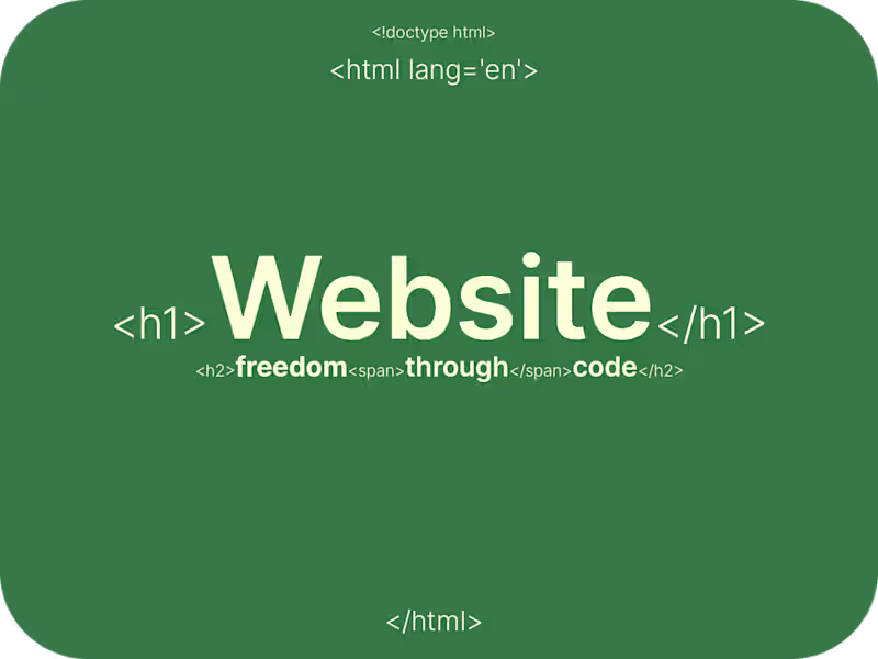 Cover image for Website