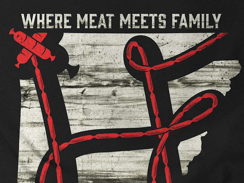 Cover image for Heritage Meat Market Merchandise Design
